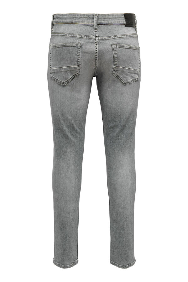 Only & Sons Jeans slim cinzento-escuro cinzento