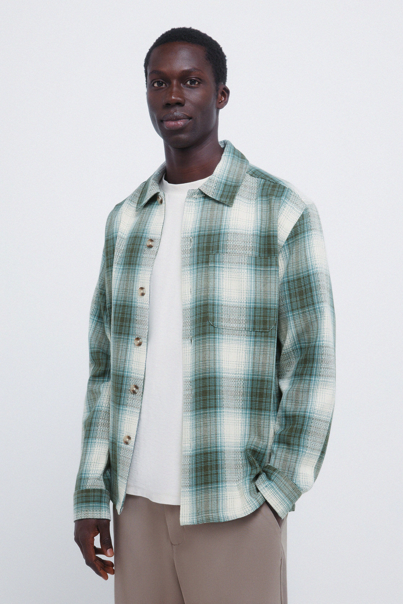 Springfield Sobrecamisa cuadros overshirt