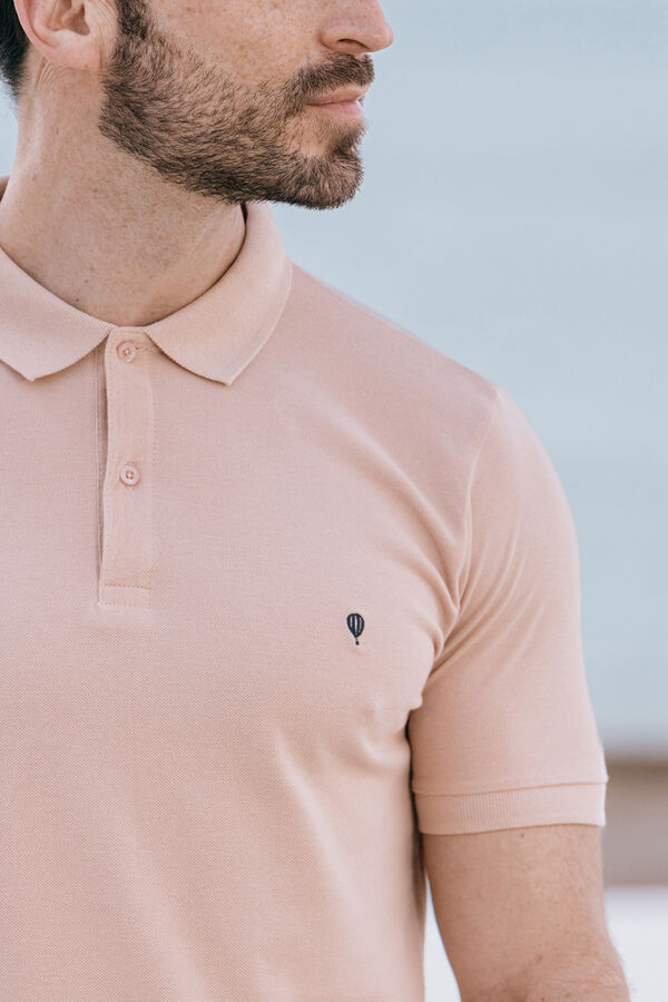 Celopman Polo B&aacute;sico rosa