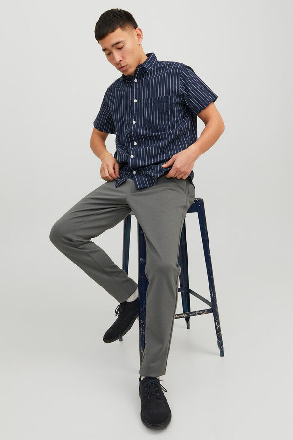 Jack & Jones Pantal&oacute;n chino gris