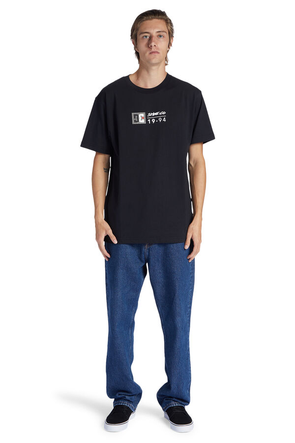 DC Shoes DC Split Star 2022 - Camiseta para Hombre negro