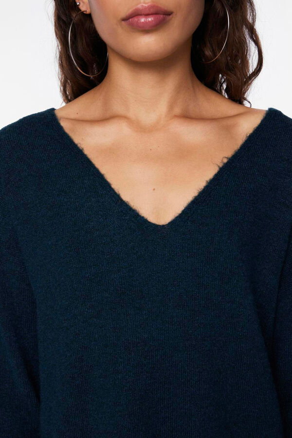 Pieces Vestido curto de malha verde