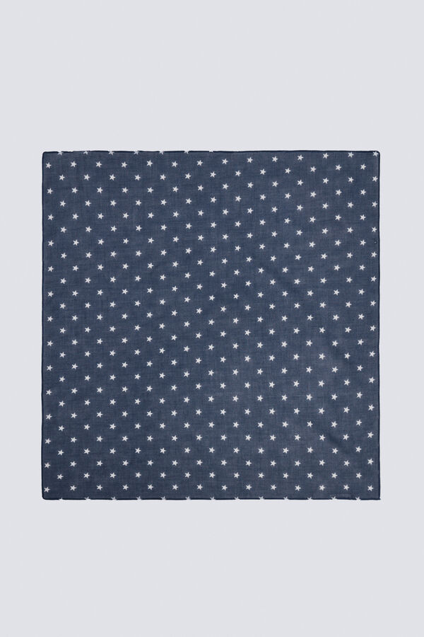 Springfield Pa&ntilde;uelo bandana estrellas azul