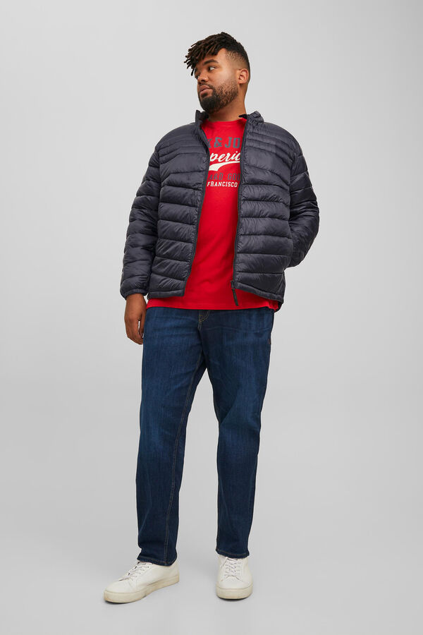 Jack & Jones PLUS Chaqueta acolchada tipo puffer PLUS negro