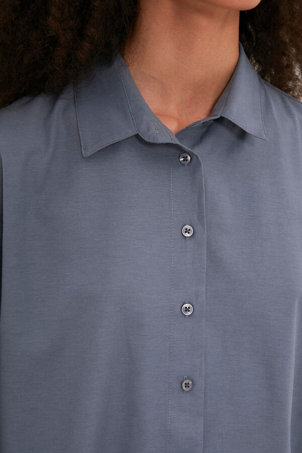 Trendyol Blusa fluida gris