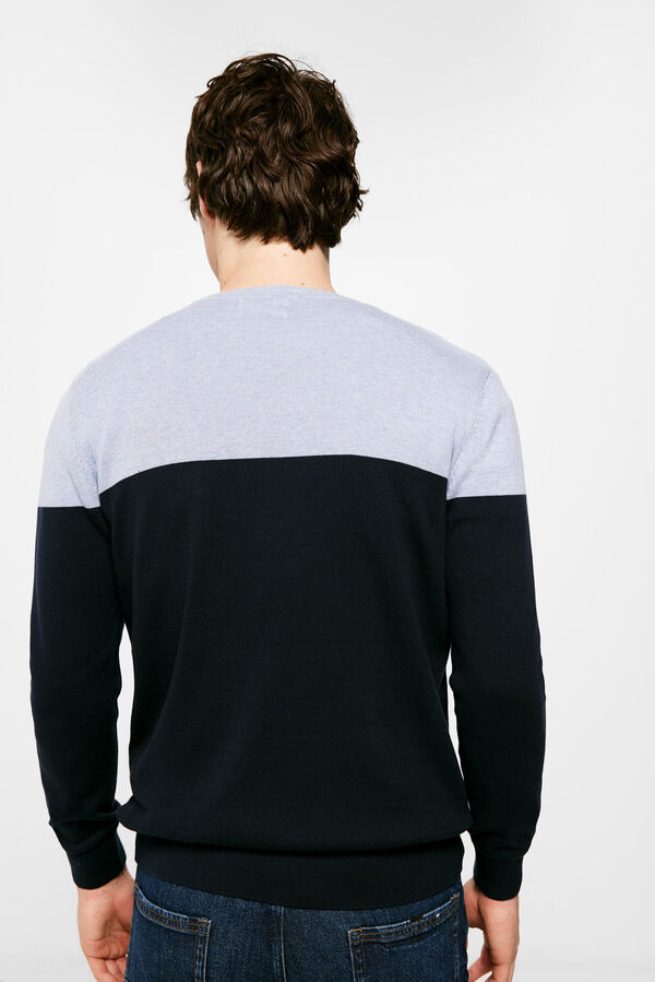 Springfield Jersey b&aacute;sico block azul