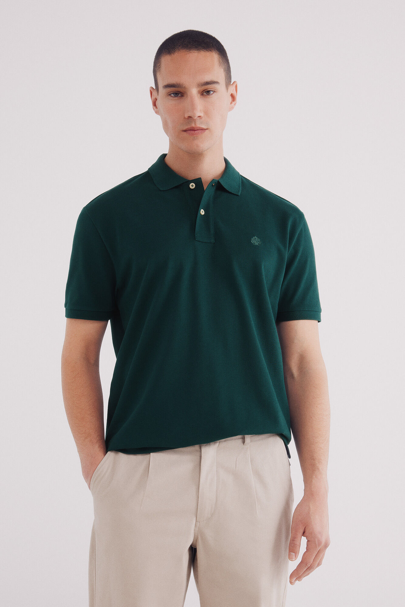 Springfield Polo piqu&eacute; b&aacute;sico regular fit