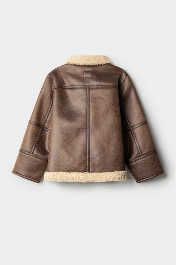 Springfield Kids Casaco aviador infantil cru