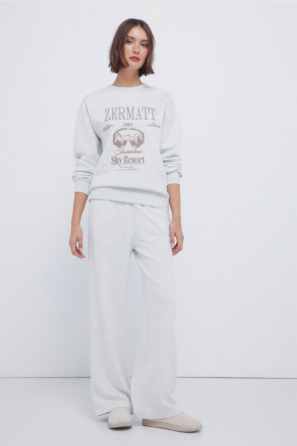 Springfield Sweatshirt "Zermatt" cinzento