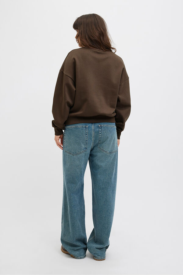 Jack & Jones Sweatshirt de regular fit castanho
