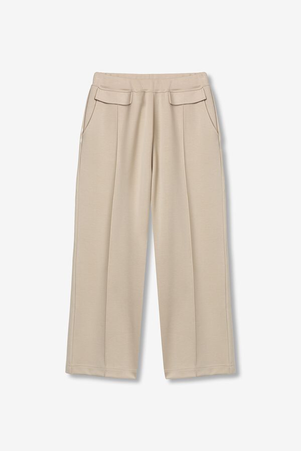 Tiffosi Pantalones anchos beige