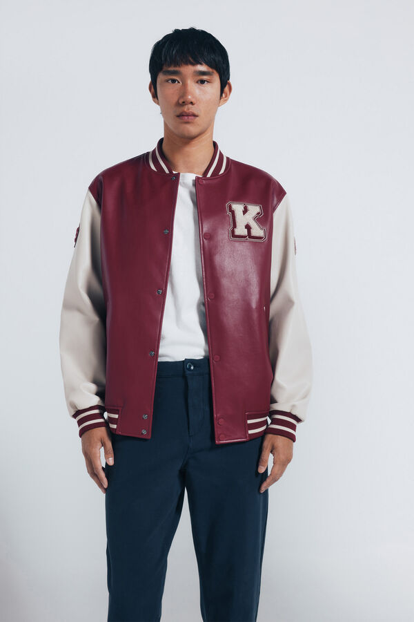 Springfield Pantal&oacute;n chino comfort slim fit azul