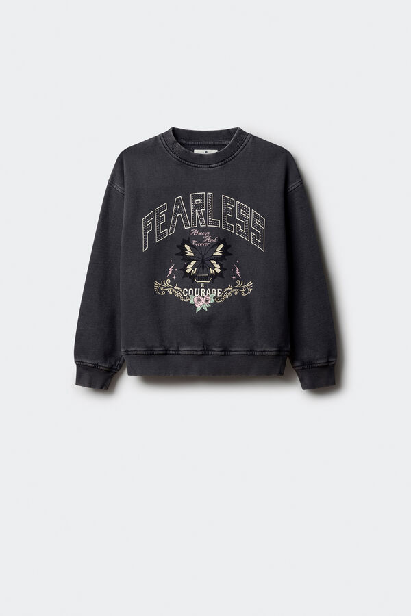 Springfield Kids Sudadera "brilliant" ni&ntilde;a gris