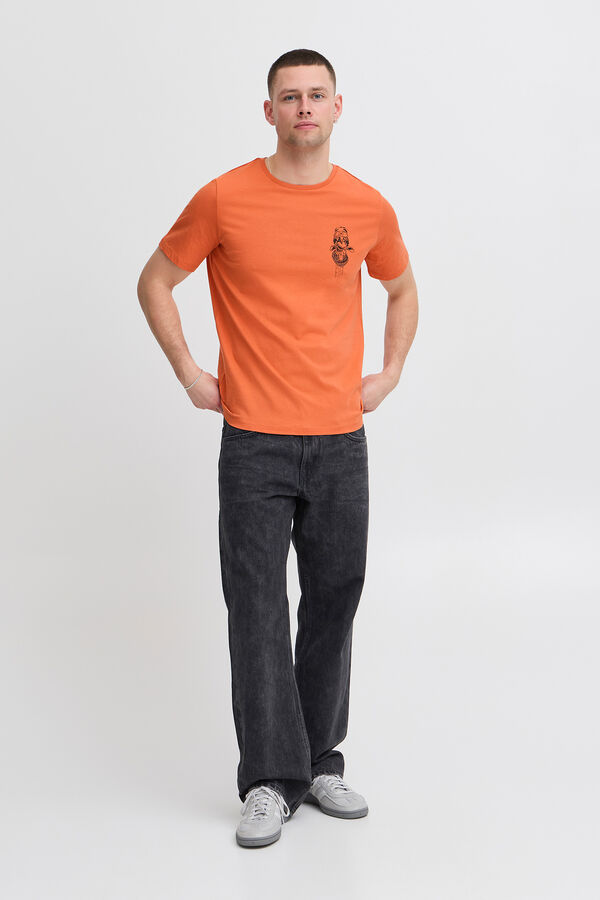 Blend Camiseta Manga Curta Bhjackson  vermelho