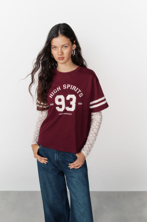 High Spirits T-shirt de novato estampado