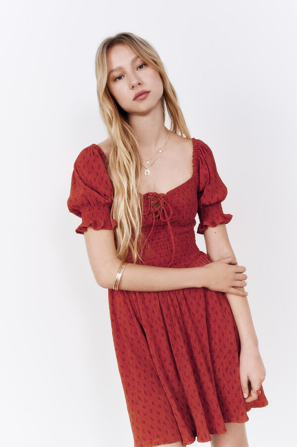 High Spirits Vestido "Coral" rojo