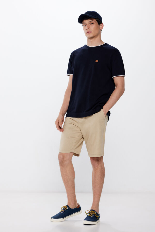 Springfield Jersey manga corta azul