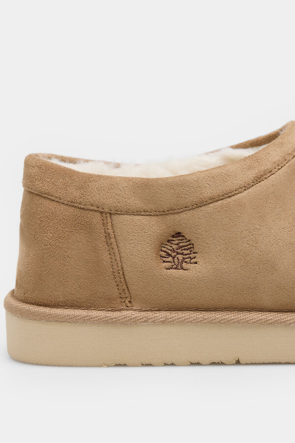 Springfield Zapatilla zueco casa nude