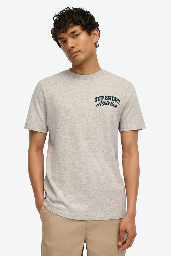 Superdry Camiseta Manga Corta gris
