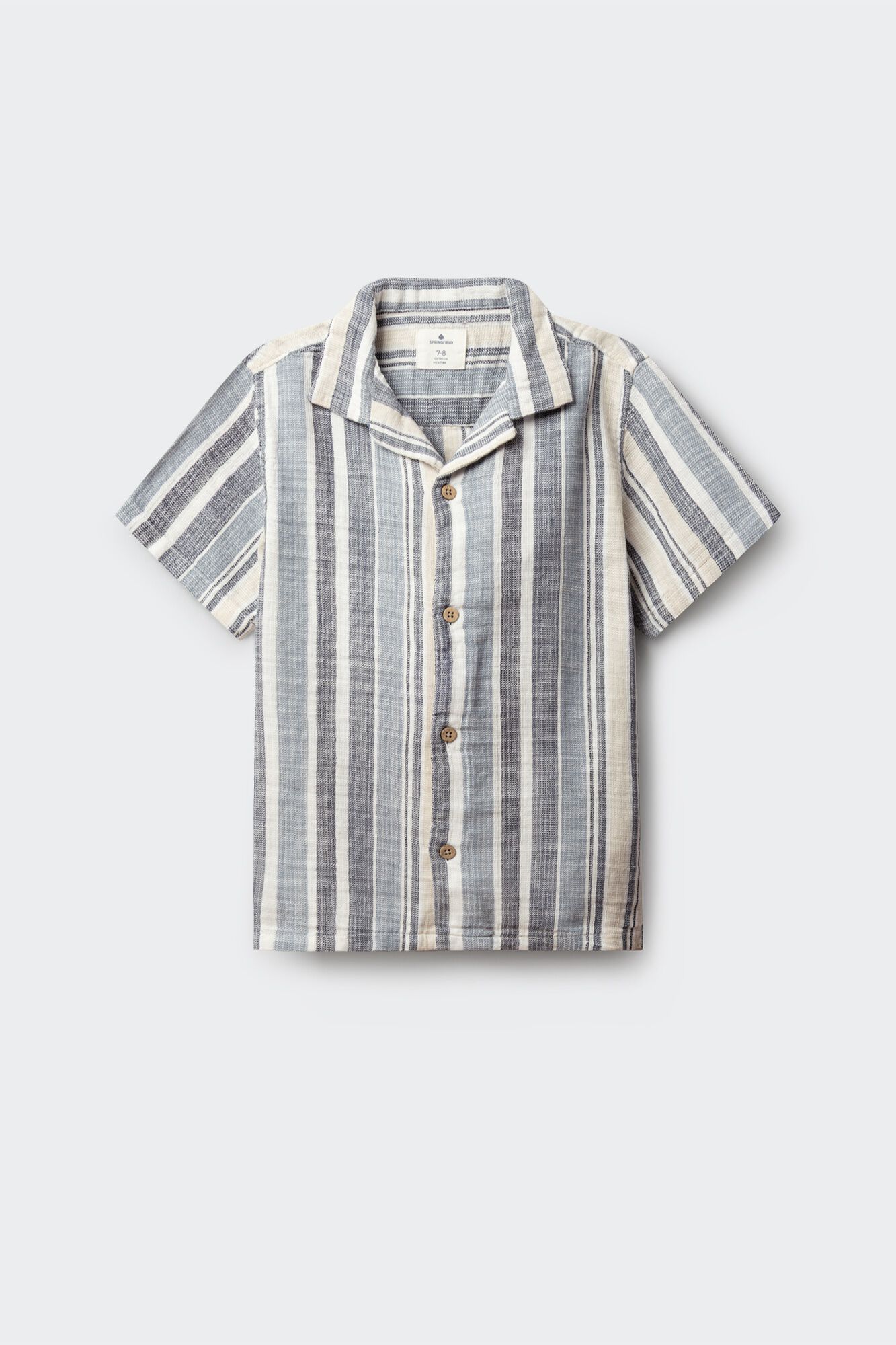 Springfield Kids Camisa Manga Corta Rayas ni&ntilde;o
