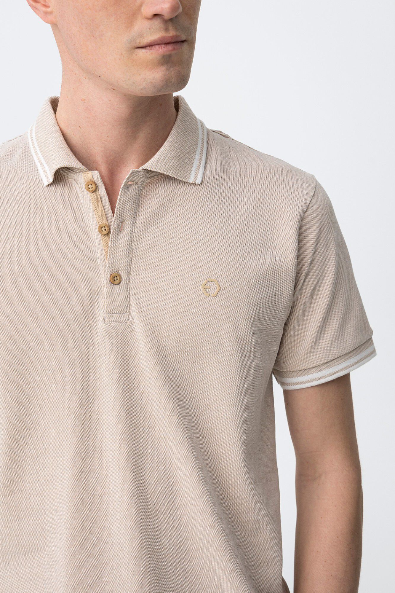 Tiffosi Polo com ajuste regular