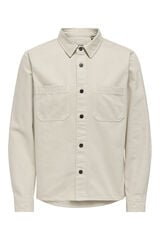 Only & Sons Sobrecamisa manga cinzento
