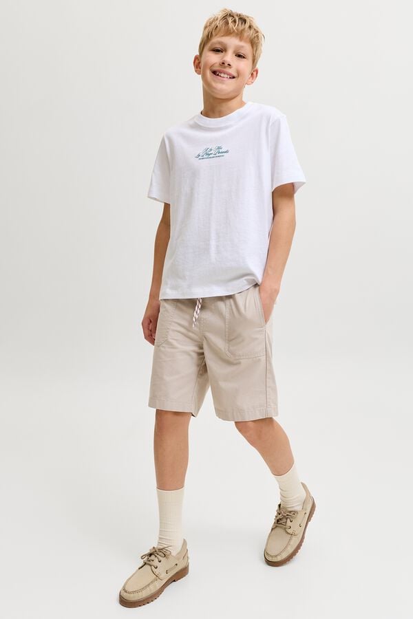 Jack & Jones Junior Bermuda jogger tostado