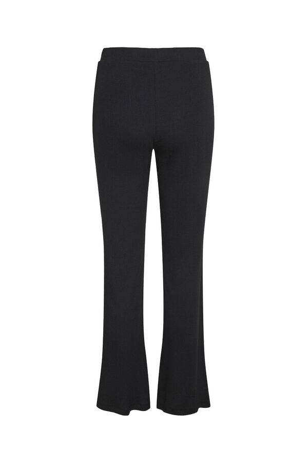 Noisy May Calças de malha preto