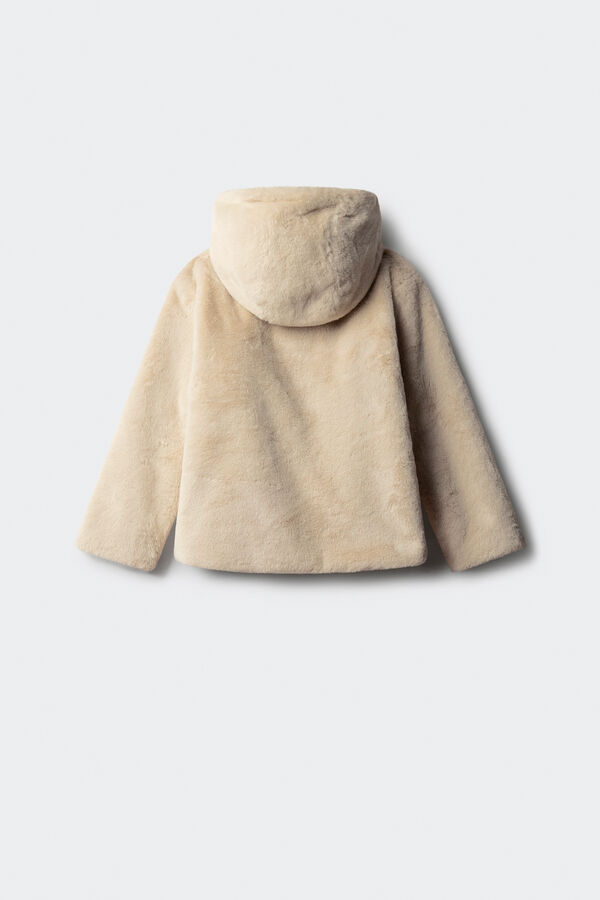 Springfield Kids Abrigo de pelo ni&ntilde;a beige