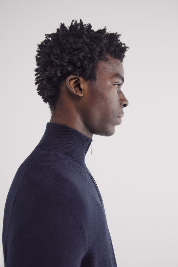 Springfield C&aacute;rdigan estructura color azul