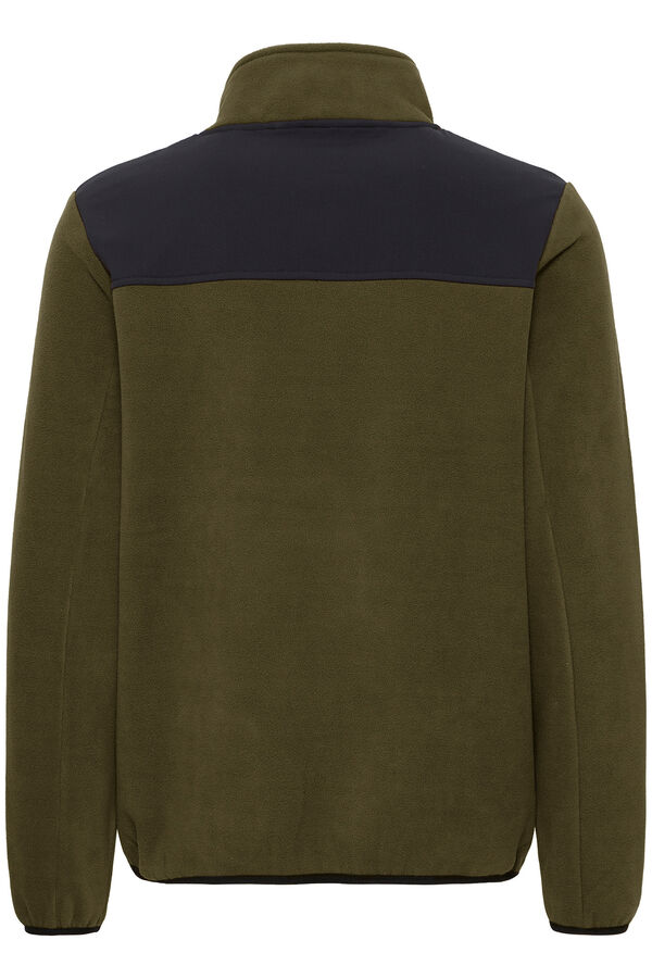 Blend Sudadera cuello alto kaki