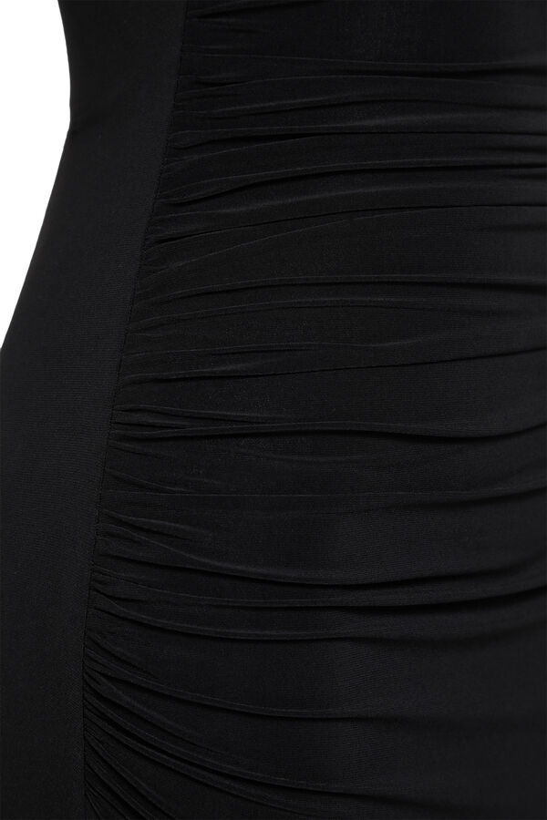 Trendyol Vestido de punto negro