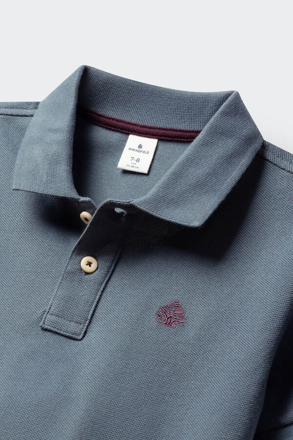 Springfield Kids Polo b&aacute;sico ni&ntilde;o azul
