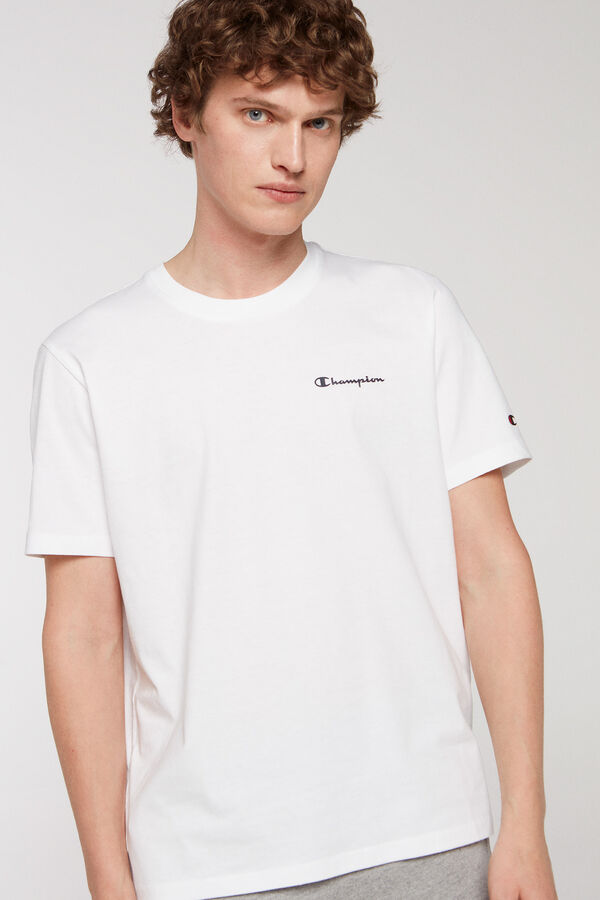 Springfield Camiseta logo pecho blanco