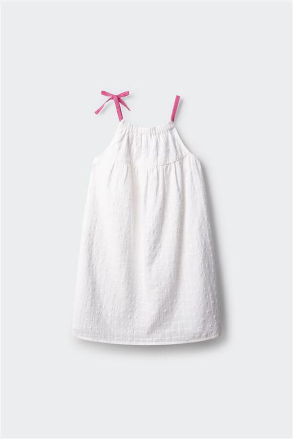 Springfield Kids Vestido tirantes ni&ntilde;a blanco