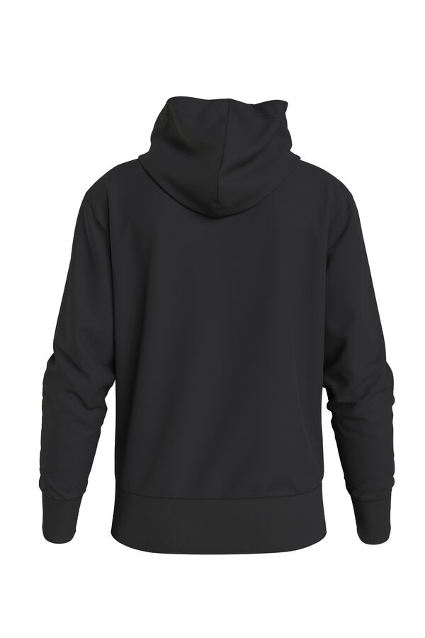 CK Jeans Sudadera de hombre con capucha negro