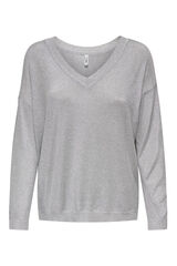 Only Camisola de malha cinzento