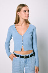 High Spirits Cardigan Harper's azul