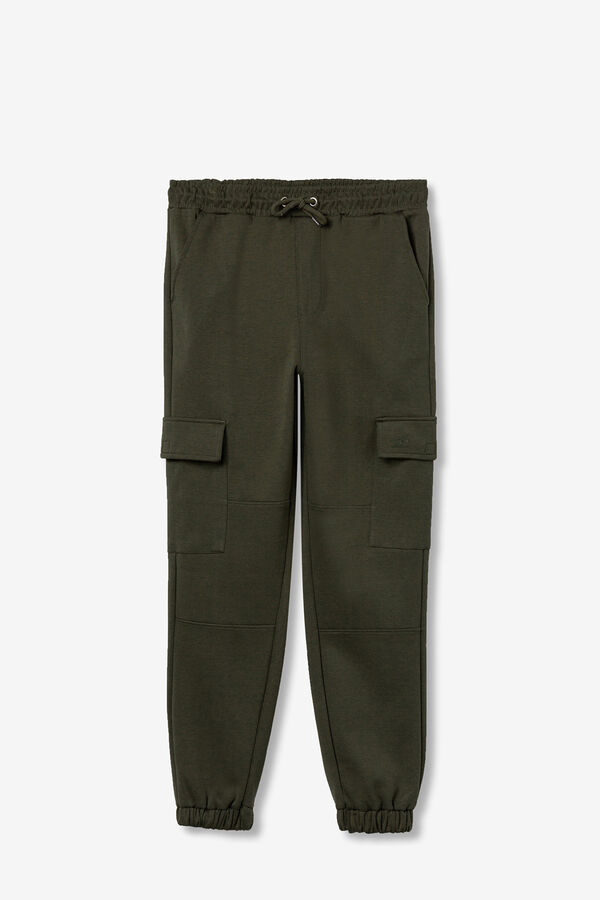 Tiffosi Young Pantalones Jogger Cargo kaki