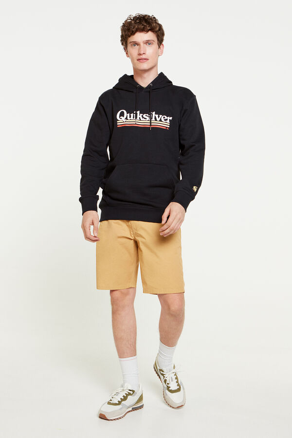 Springfield Sweatshirt com capuz para Homem preto