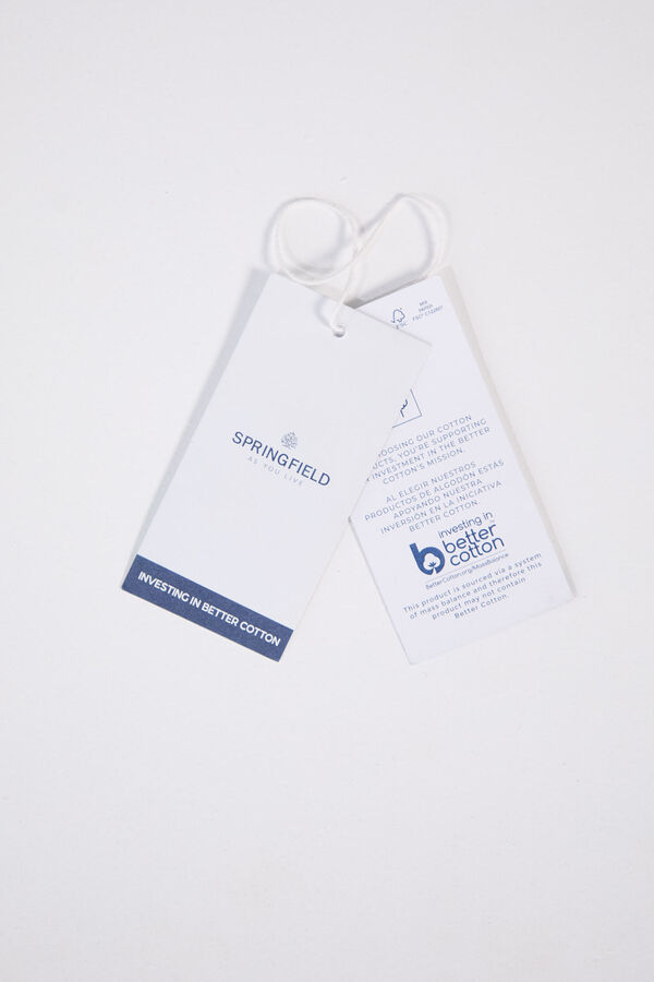 Springfield Jeans straight fit negros gris