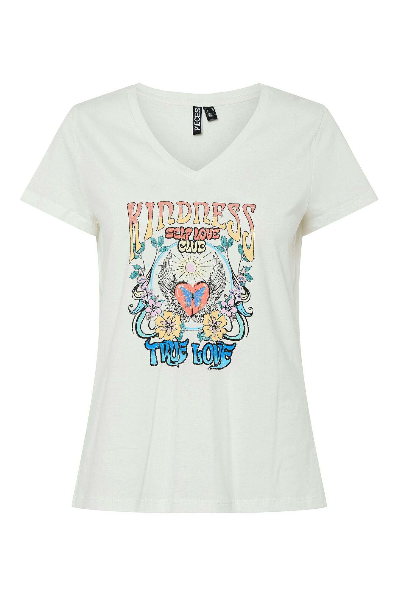 Pieces Camiseta estampada de manga corta