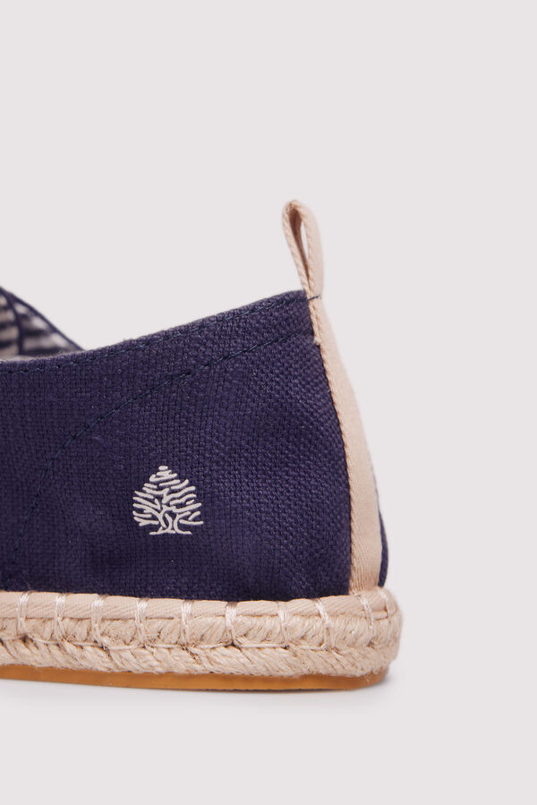 Springfield Alpargata r&uacute;stica color azul