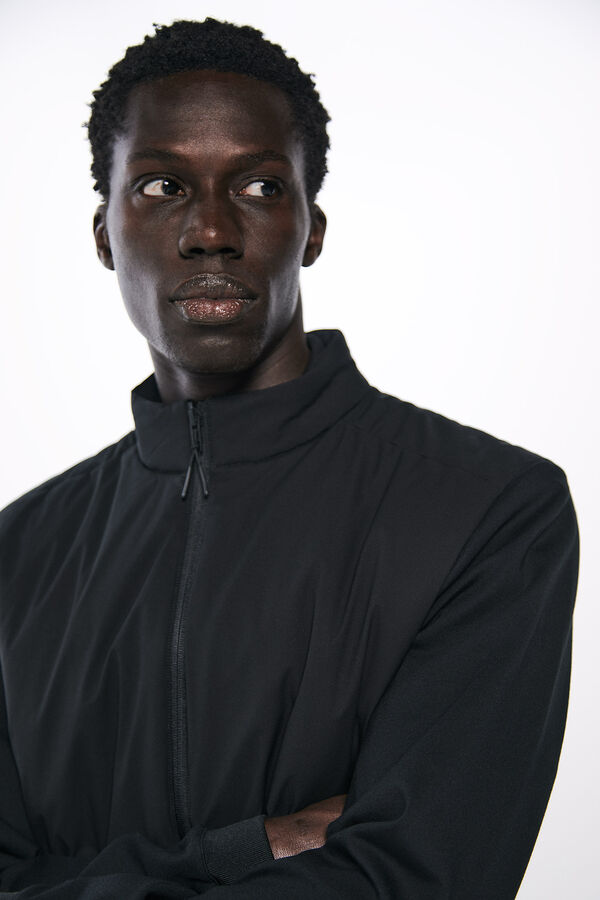 Springfield Chaqueta acolchada combinada negro