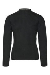 Vero Moda Girl Jersey cuello alto negro