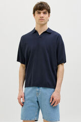 JJ REBEL Polo regular fit azul