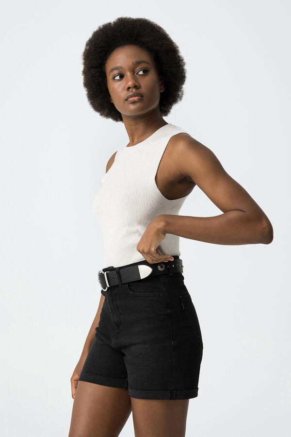 Tiffosi Suéter de malha branco