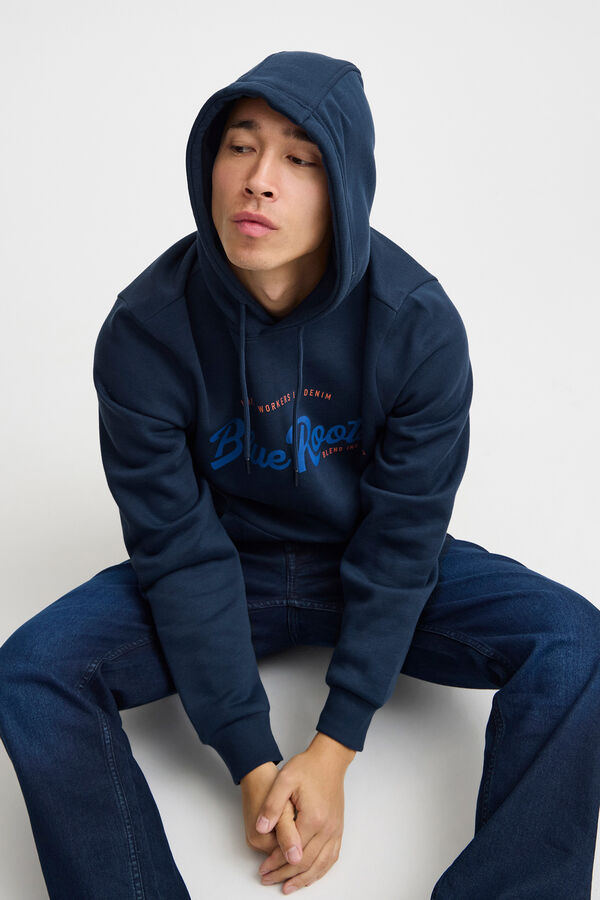 Blend Sudadera Capucha azul