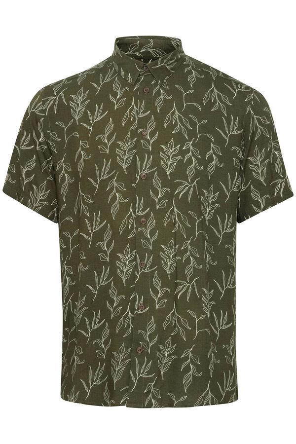 Blend Camisa de manga curta Bhadan     Caqui escuro