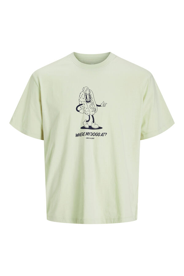 Jack & Jones PLUS Camiseta oversized PLUS verde